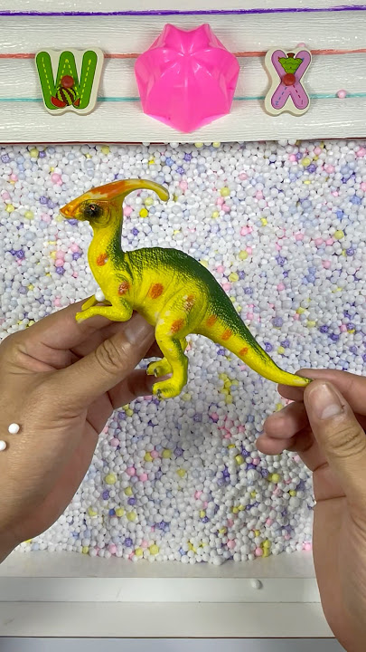 Berburu mainan dinosaurus #mobilmobilan
