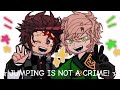 " JUMPING IS NOT A CRIME! " [ Ninjago & KNY ]
