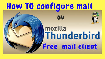 Best Free open source mail client (Thunderbird) for add mails, Alternative of MS outlook