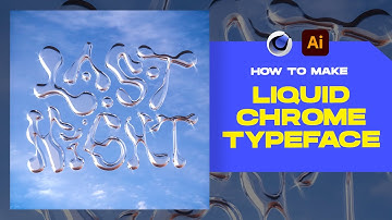 How To Make Liquid Melt Chrome 3D Text | Cinema 4D GFX Tutorial 2021