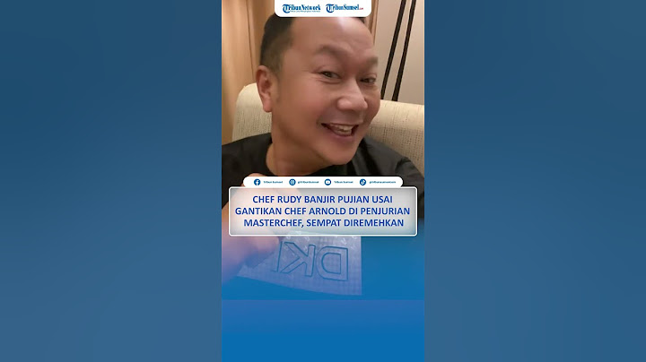 Chef Rudy Banjir Pujian Usai Gantikan Chef Arnold di Penjurian MasterChef, Sempat Diremehkan