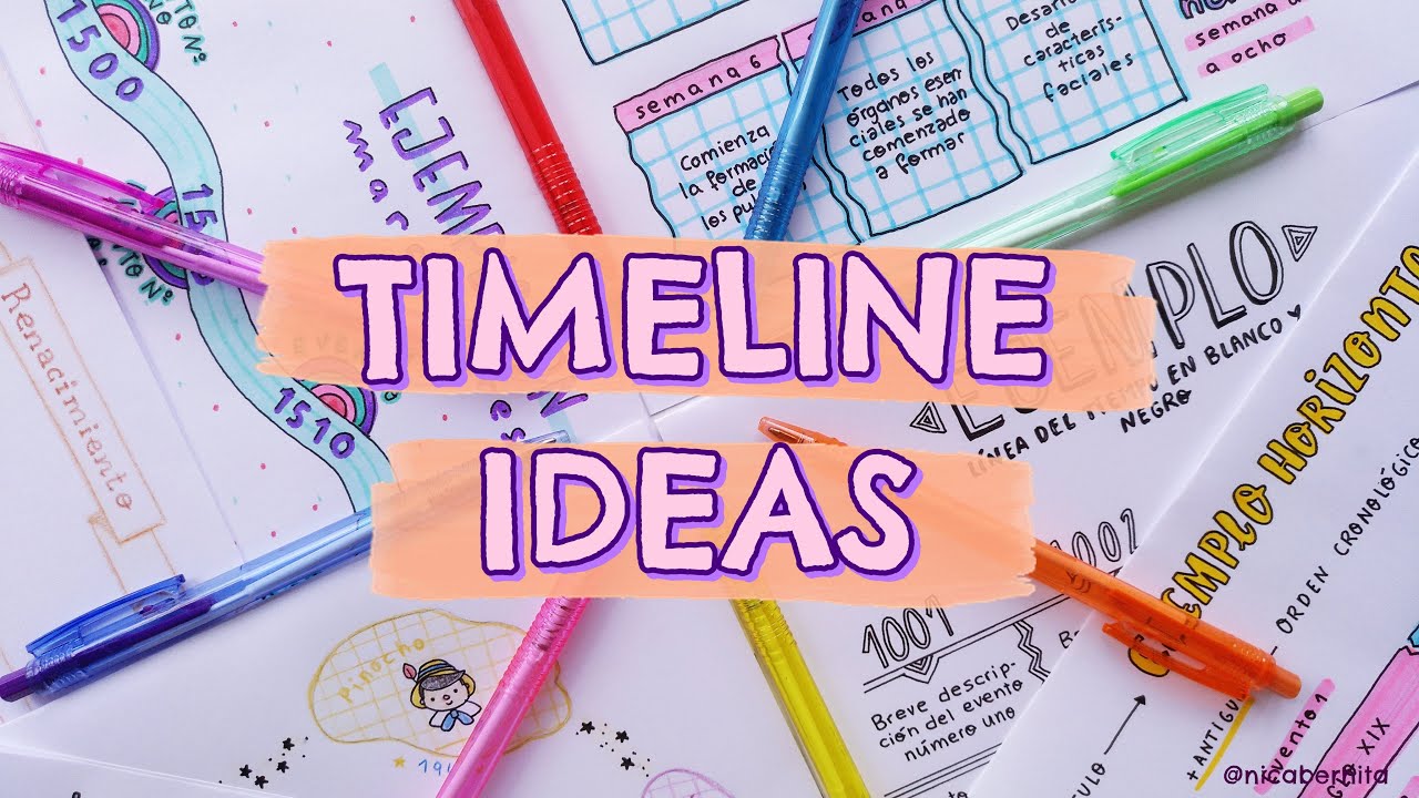 creative timeline design ideas