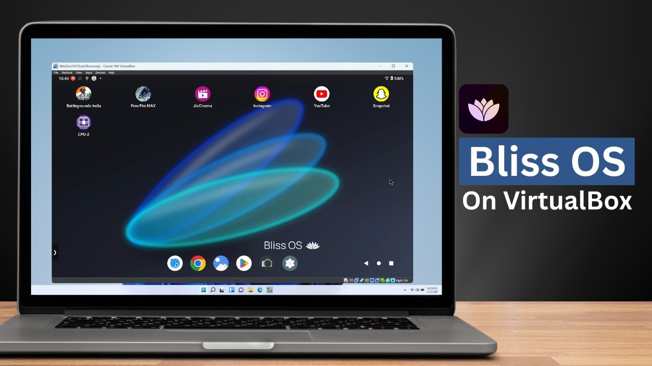 How to Install Bliss OS on Windows Using VirtualBox | Install Bliss OS ...
