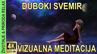 Duboki svemir, 4K vizualna meditacija 20 min, Životinje i Priroda Relax