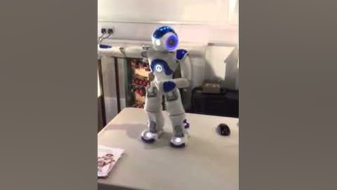 NAO dances at The National Museum of Computing
