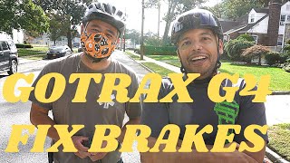Gotrax G4: How to Adjust the Brakes on the Gotrax G4 by Jason Alicea 14,523 views 3 years ago 6 minutes, 38 seconds