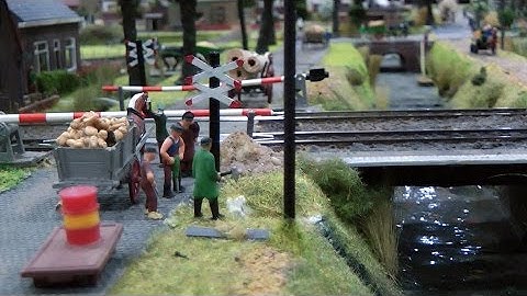 Beautiful Model Train Layout in HO Scale from the Netherlands