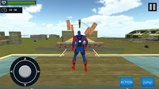 ► Elite Spider Training Free V2 (Gamebook Studios) Superhero Spiderman Parkour Rampage Android screenshot 2