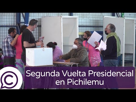 Así se vivió la Elección Presidencial en Pichilemu