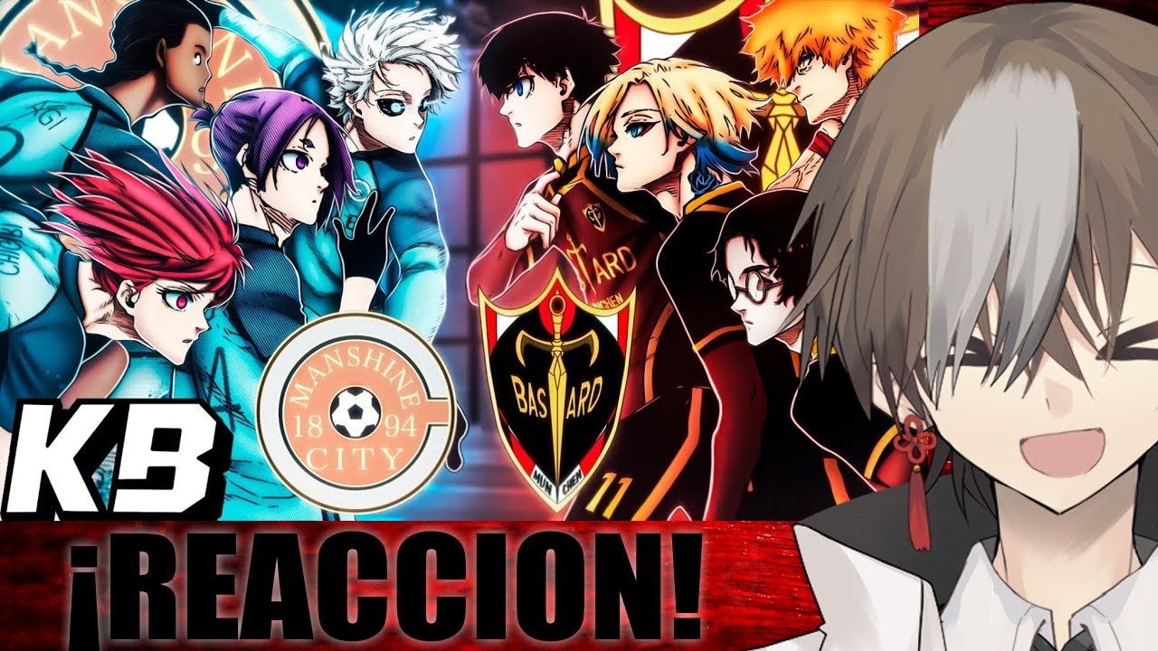 MAXU REACCIONA A Manshine City x Bastard Munchen (Blue Lock) | Liga Neo Egoísta Rap #2 | Kballero