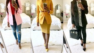 How to Wear Blazers for Spring and Summer+ My Favorite Blazers