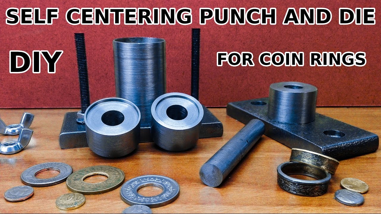 DIY Self Centering Punch And Die Set - YouTube