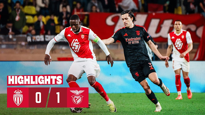 AS Monaco 0-1 SL Benfica - Ligue des Champions - Barrage Aller