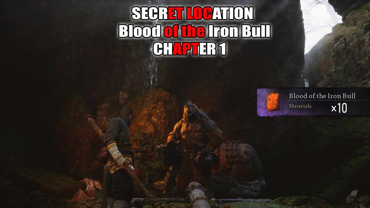 You'll Never Believe This secret location  BLOOD OF THE IRON BULL CHAPTER 1 BLACK MYTH:WUKONG