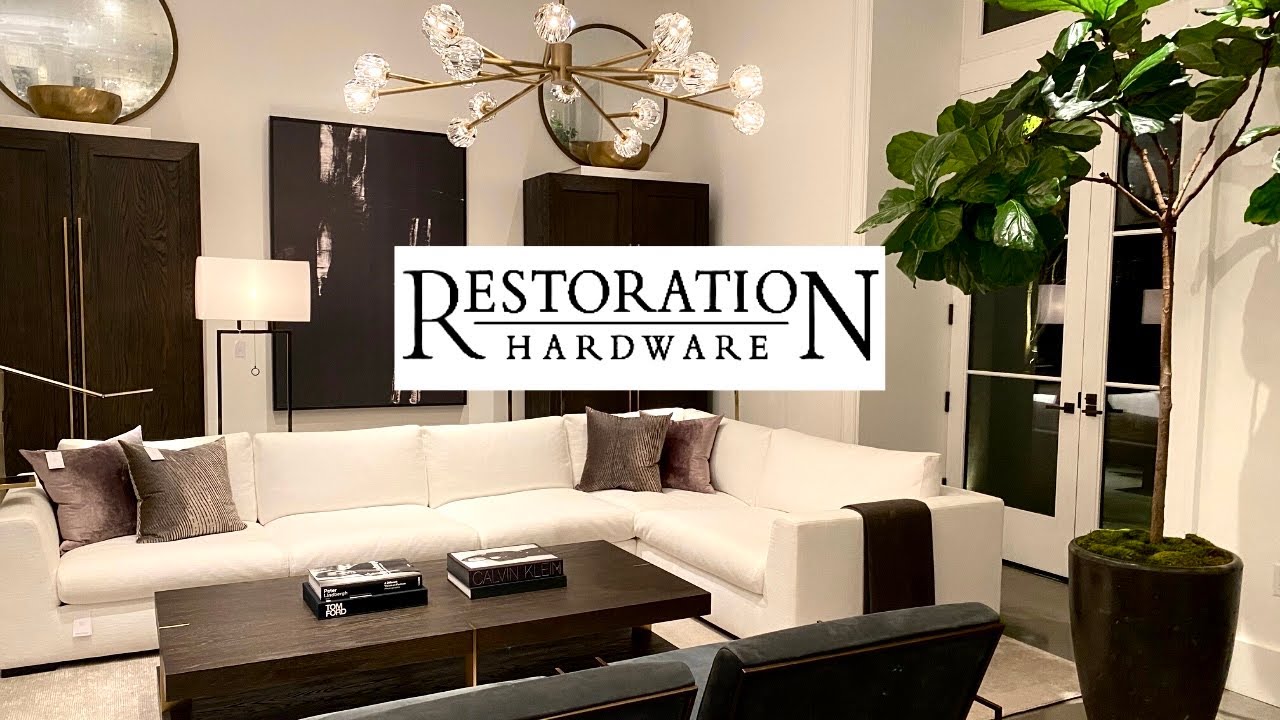 RESTORATION HARDWARE HOME TOUR LUXURY HOME DECORATING YouTube