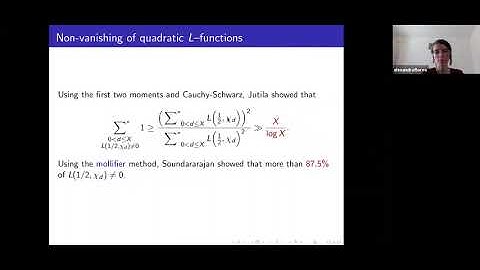 Alexandra Florea (Columbia): Non-vanishing of cubic L-functions over function fields