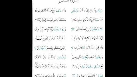 الشاطبية مكررة 10مرات من 931الى 940بصوت القارئ كمال المروش