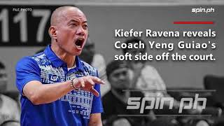 Kiefer Ravena reveals coach Yeng Guiao's soft side screenshot 1