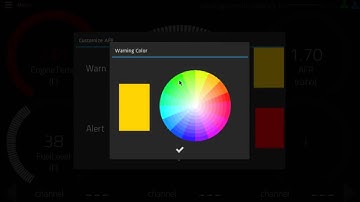RaceCapture App Gauge customization demo