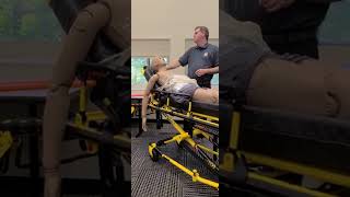 EMT how to bandage an abdominal wound part 2