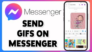 How To Send GIFS On Messenger 2024 | Share Animated Images In Facebook Messenger | FB Messenger App screenshot 4