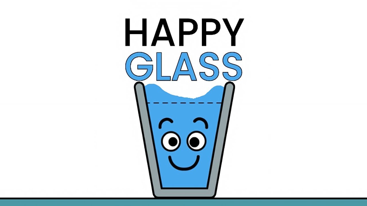 Happy Glass Draw Lines To Fill The Glass Happy Glass Game Level 1 28
