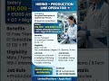 Direct Joining on Monday! 🚀 Factory Jobs in Medchal, Hyderabad (Up to ₹22k/month)