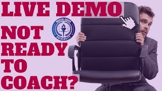 Overcoming Fears When Starting a Coaching Business [Live Demo of Accountability Coaching Techniques]