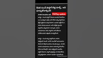 Fastag KYC #shorts #fastag #video #kyc #ekyc