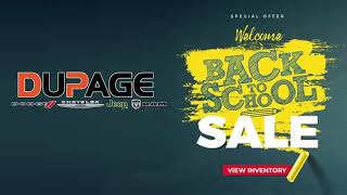 Save Huge at our Back 2 School Sales Event | Dupage Chrysler Dodge Jeep Ram