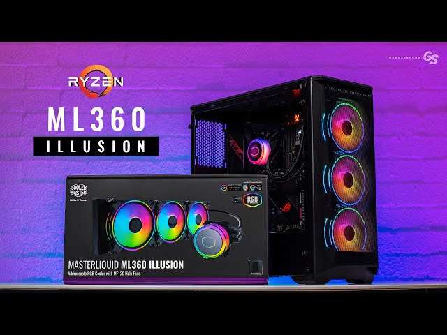 HOW TO Install Cooler Master ML360 Illusion on AM4 u0026 AM5 Motherboards class=