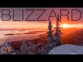 ISLAND BLIZZARD 3 | Howling wind and blowing snow for Relaxing| Studying| Sleep| Winter Ambience