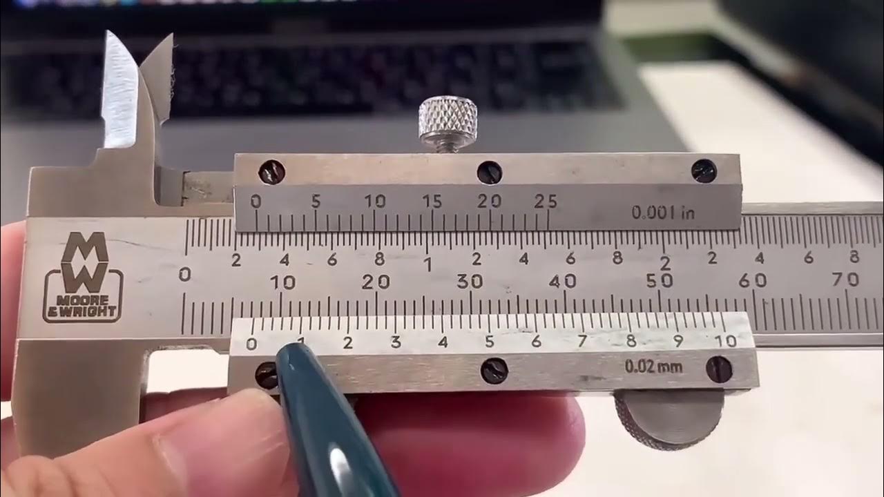 การอ่านเวอร์เนียร์คาลิปเปอร์ Vernier Caliper YouTube