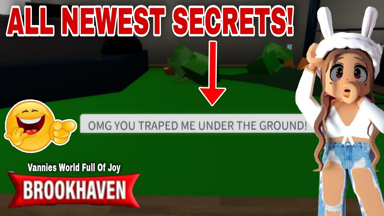 😱😱 ALL NEWEST SECRETS IN BROOKHAVEN, ROBLOX BROOKHAVEN RP SECRETS AND  HACKS 