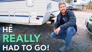 Winterizing Our Class C RV with an Air Compressor + Antifreeze