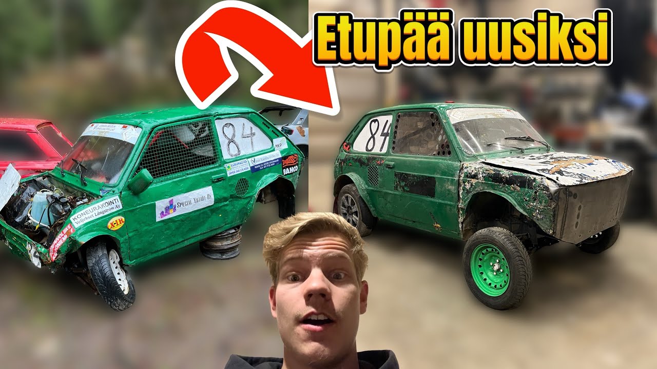KORJATAAN SEINÄÄN AJETTU FIAT!