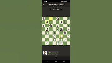 December 29,2023 Chess.com Daily puzzle #chess
