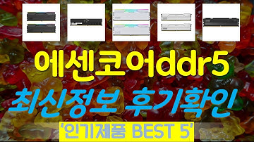 에센코어ddr5 추천, 따끈따끈 신상~! 가성비 TOP5