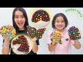 FIZEMOS POP IT DE CHOCOLATE - COMO FAZER FIDGET TOYS COMESTÍVEL DE CHOCOLATE