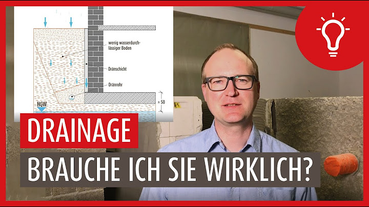Drainage verlegen: Wann Sie wirklich eine Dränung brauchen, um Feuchtigkeit im Keller zu verhindern