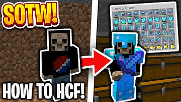 HOW TO HCF SOTW! (No Kits & No Keys) *Solo Series* | Minecraft HCF