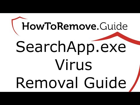 SearchApp.exe Virus Removal