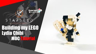 LEGO STARSEED: ASNIA TRIGGER Lydia Chibi MOC Tutorial | Somchai Ud