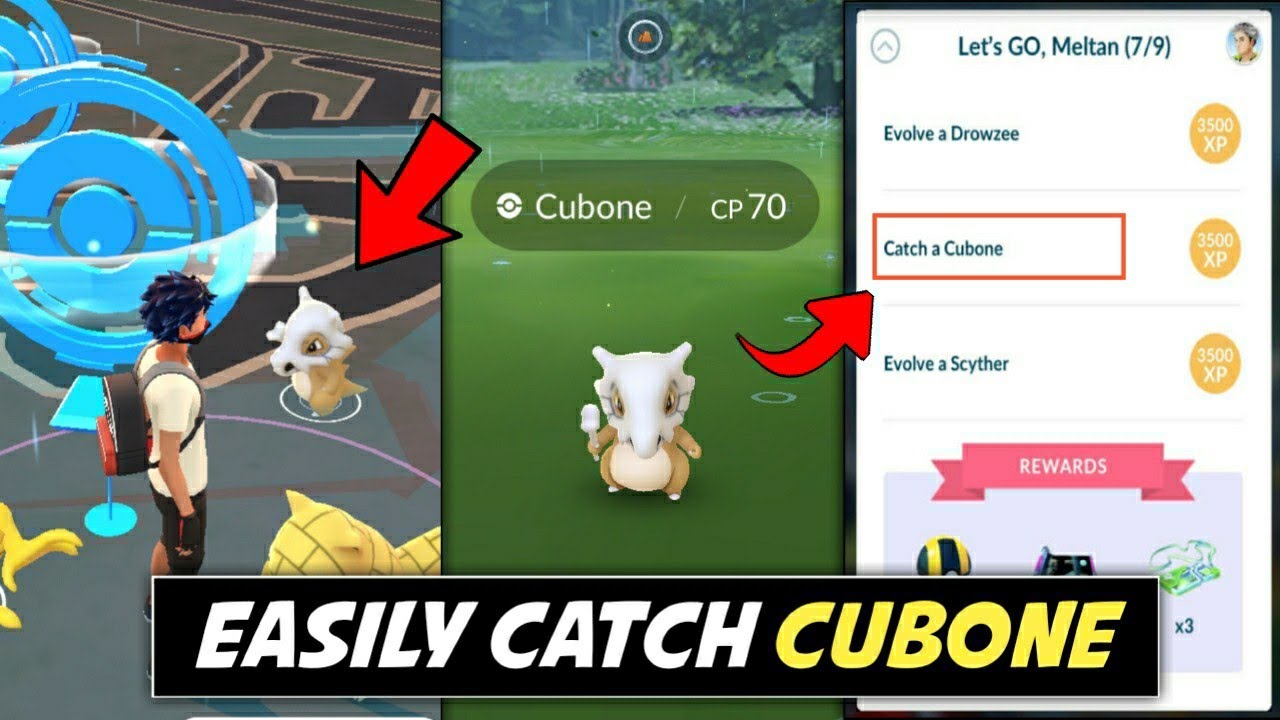 How To Catch A Cubone In Pokemon Go
