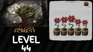 The lost forest puzzle level 44 walkthrough solution for gameplay 