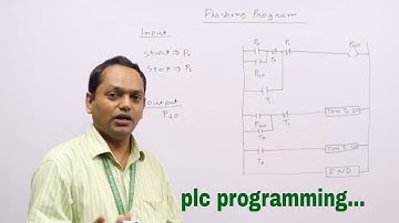 PLC Programming Basics ☑️ Flashing Programming ☑️ Part-01