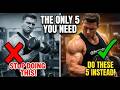 Want Bigger Biceps? Do These 5 Exercises ONLY! | @Hurrey | #gym #fitness #health