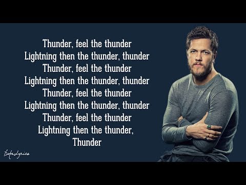 Thunder - Imagine Dragons (Lyrics) 🎵