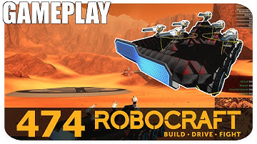 Robocraft Gameplay Tier 10 Shielded SMG Buggy