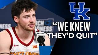 Iowa State Players Said They Knew Kentucky Would Quit: "That's Their Mindset, Let's Just Be Done."